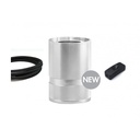 Lampe Socle Argenté - Elio