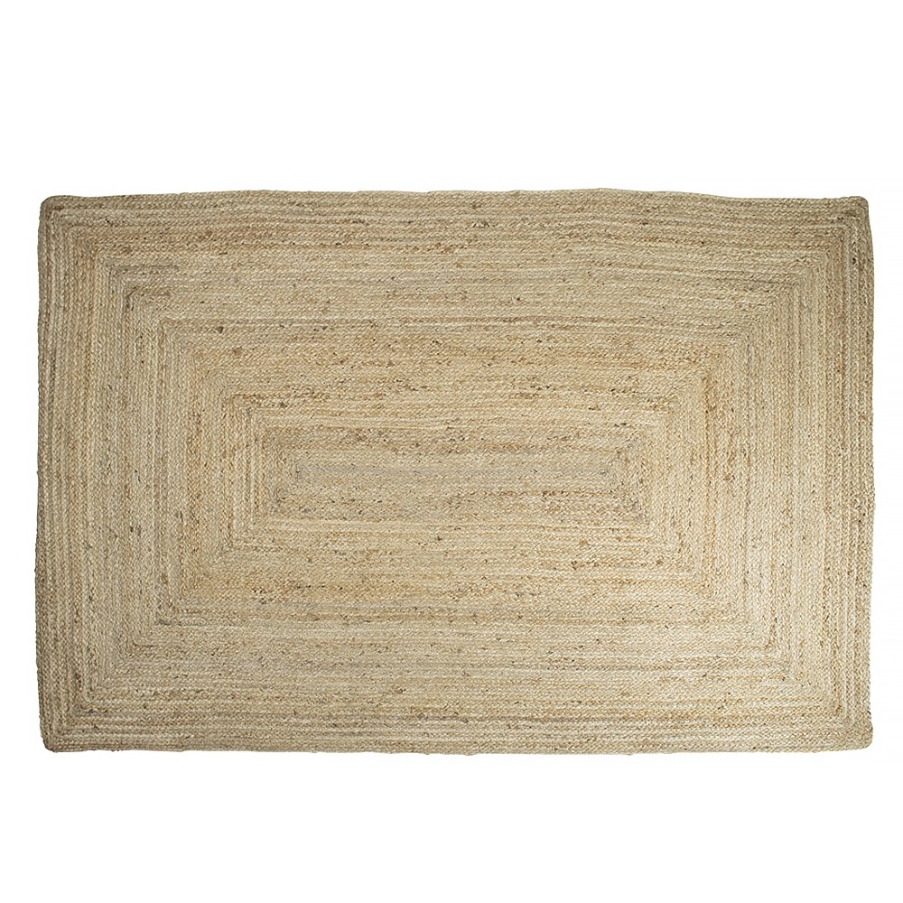 Tapis rectangulaire en jute 120x180