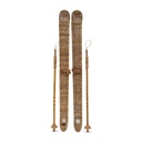 Skis en rotin