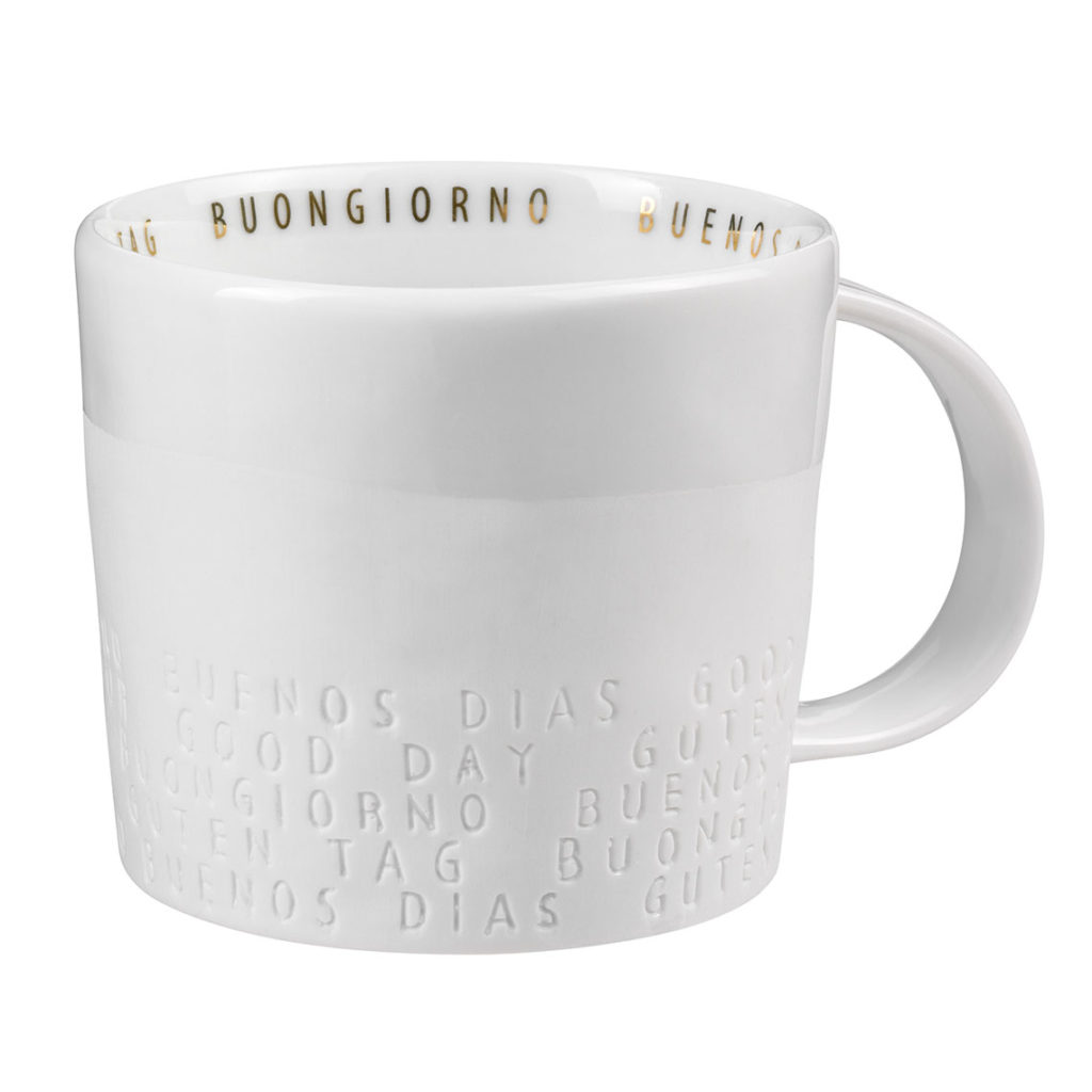 [75581] Tasse en Porcelaine - Bonjour
