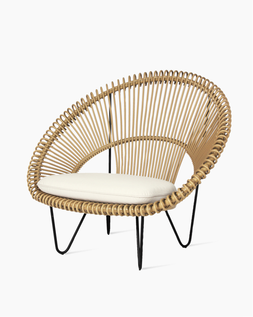 [21968] Chaise d'extérieur Roy Cocoon camel