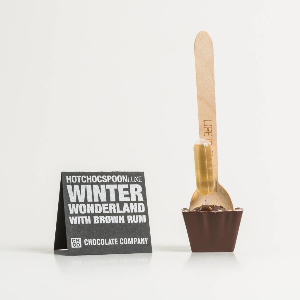 Chocolat Chaud Winterwonderland with Brown Rum