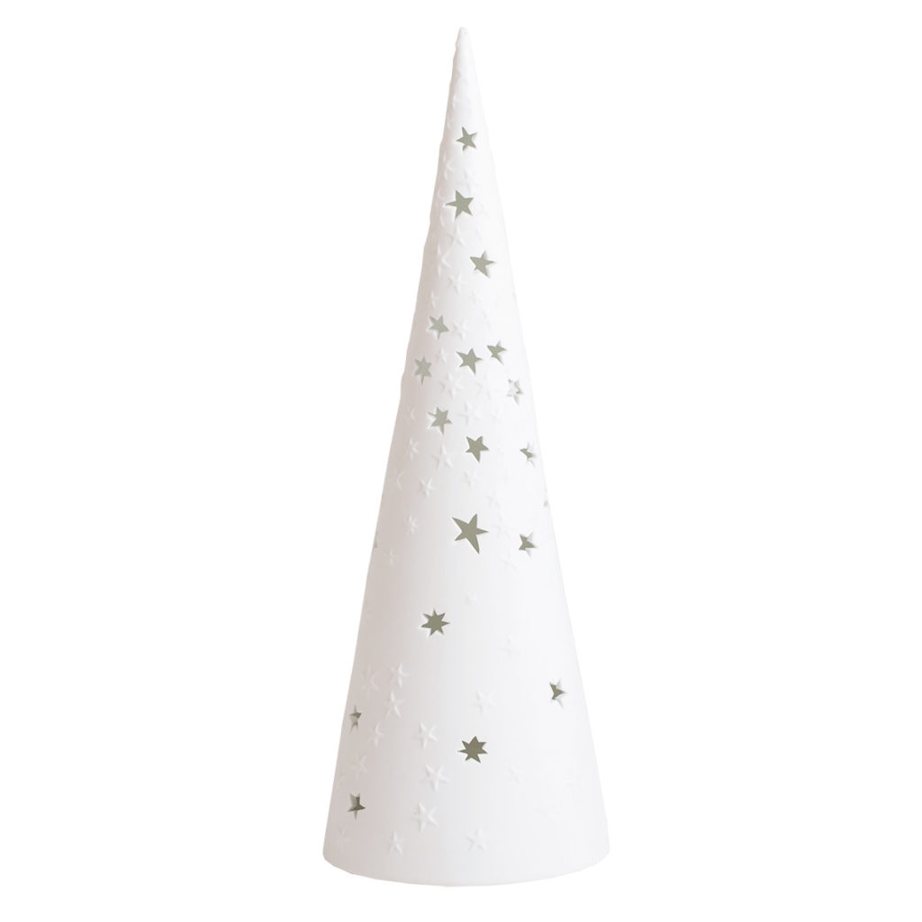 Sapin en Porcelaine - Cône LED