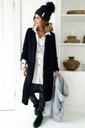 BYPIAS - Cardigan Marina (black)