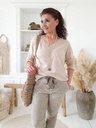 BYPIAS - Pull fin Lin Gloria (beige)