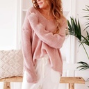 BYPIAS - Pull Léa Light (pink) 50%