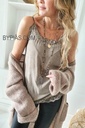 BYPIAS - Top Béa (taupe)
