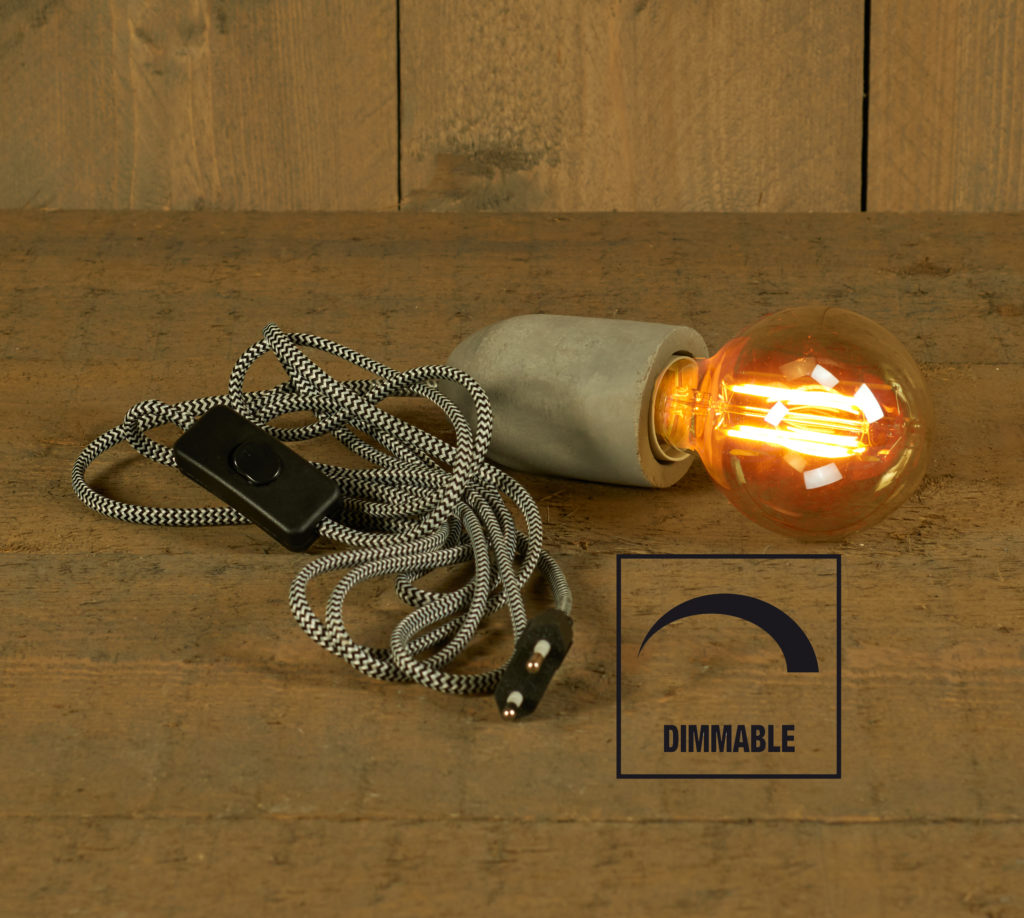 Lampe - Câble Douille Béton (D)