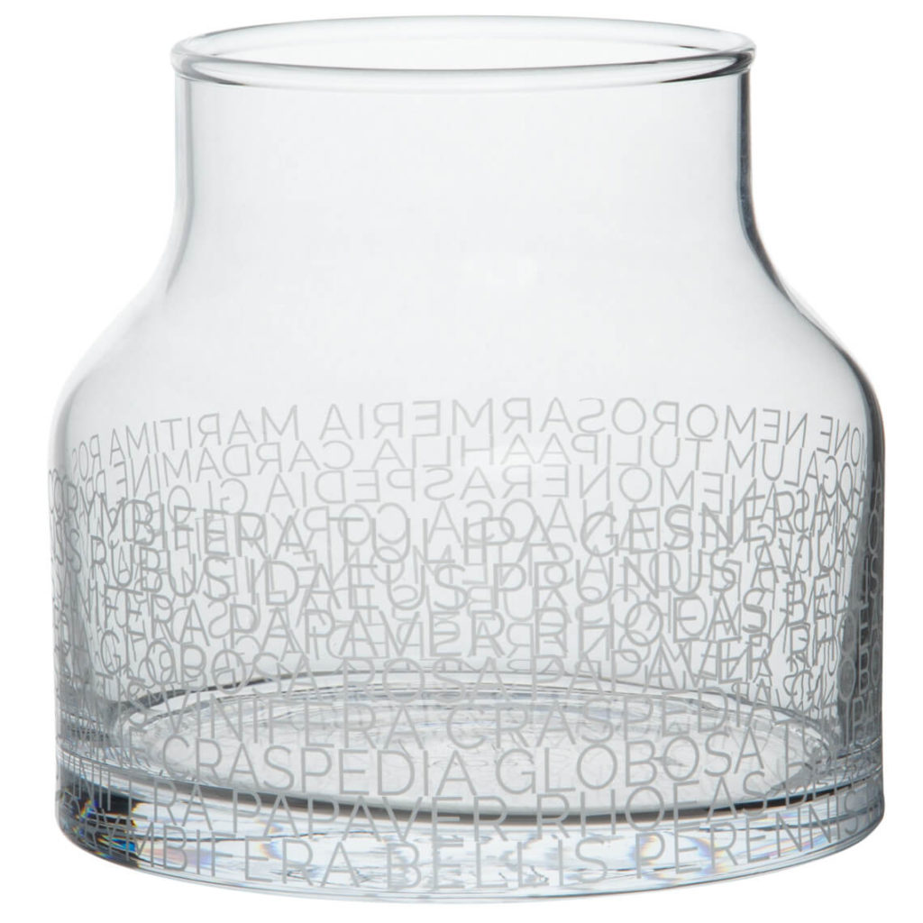 Vase « Lettres »