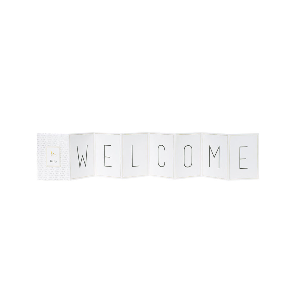 Carte - Welcome Baby