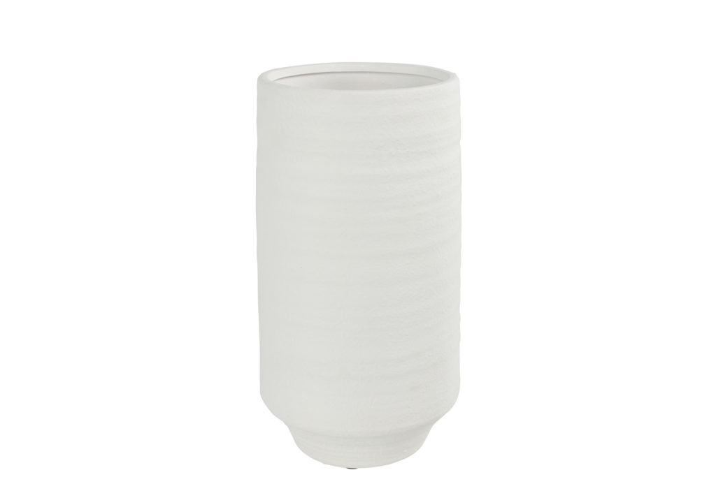 [48367] Vase blanc Terri XL