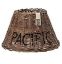 Abat-jour en rotin Pacific S