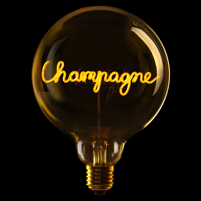 Ampoule Elio - Champagne (ambrée)