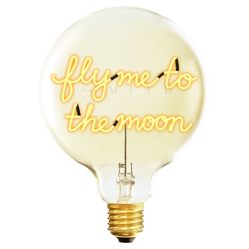 Ampoule Elio - Fly Me To The Moon (ambrée)