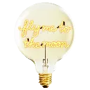 Ampoule Elio - Fly Me To The Moon (ambrée)