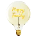 Ampoule Elio - Happy Family (ambrée)
