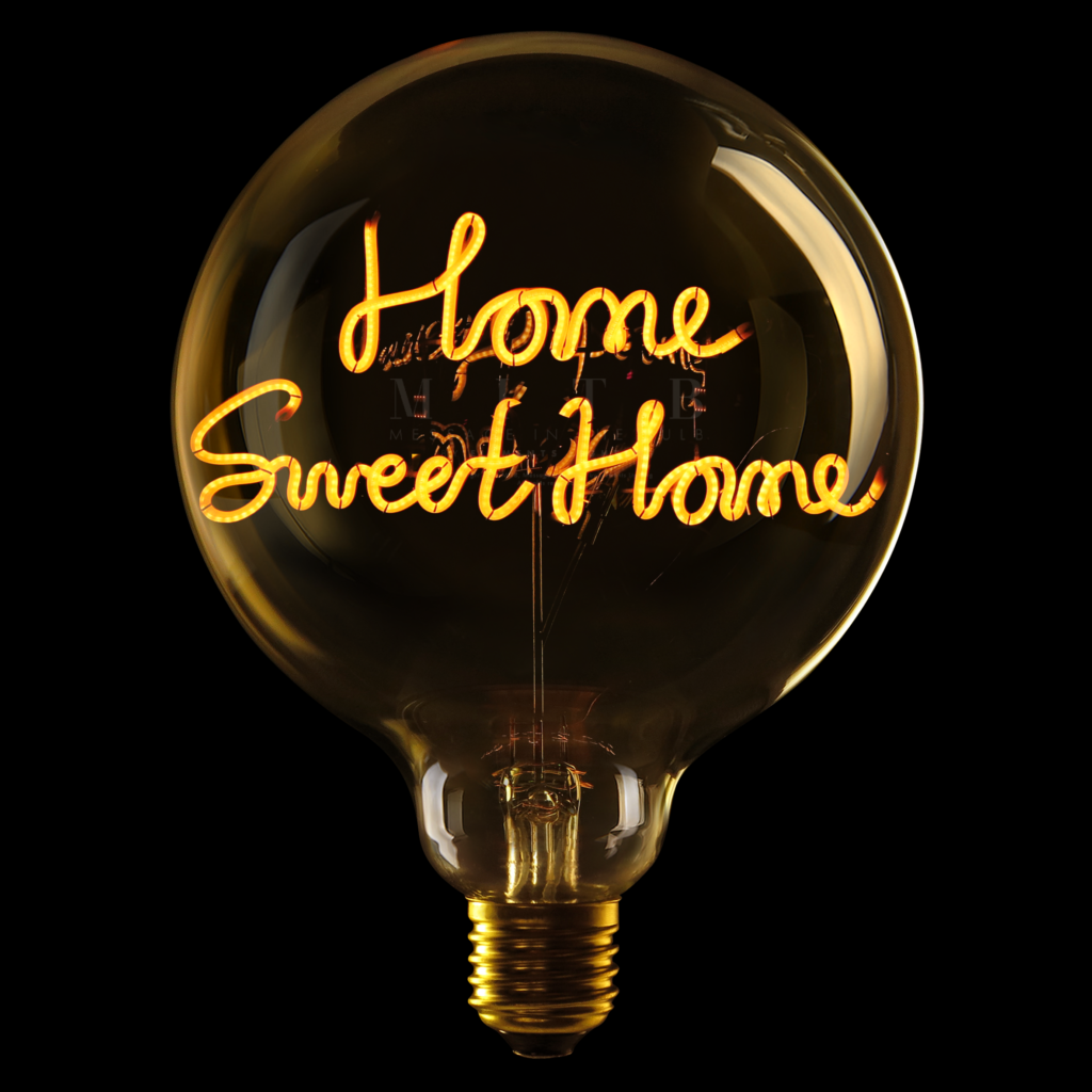 Ampoule Elio Home Sweet Home (ambrée)