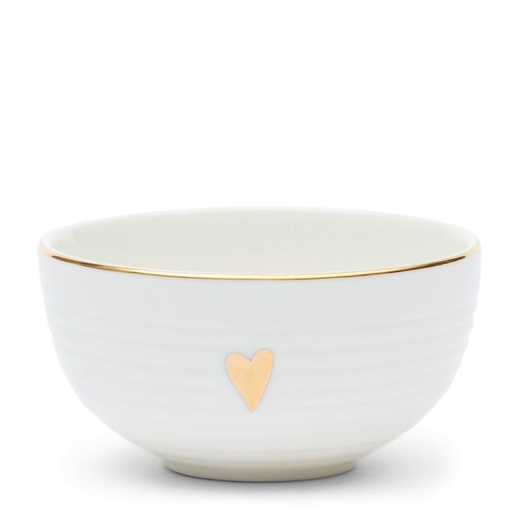 Bol Coeur Doré « Food Lovers »