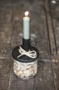 Bougie Chandelier - Vert clair