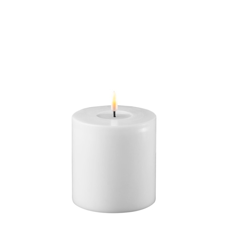 [80371] Bougie Led Blanc 10* (Moyen)