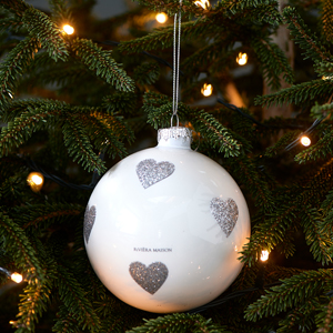 Boule de Noël - Lovely Hearts