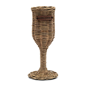 Verre à Champagne Rotin