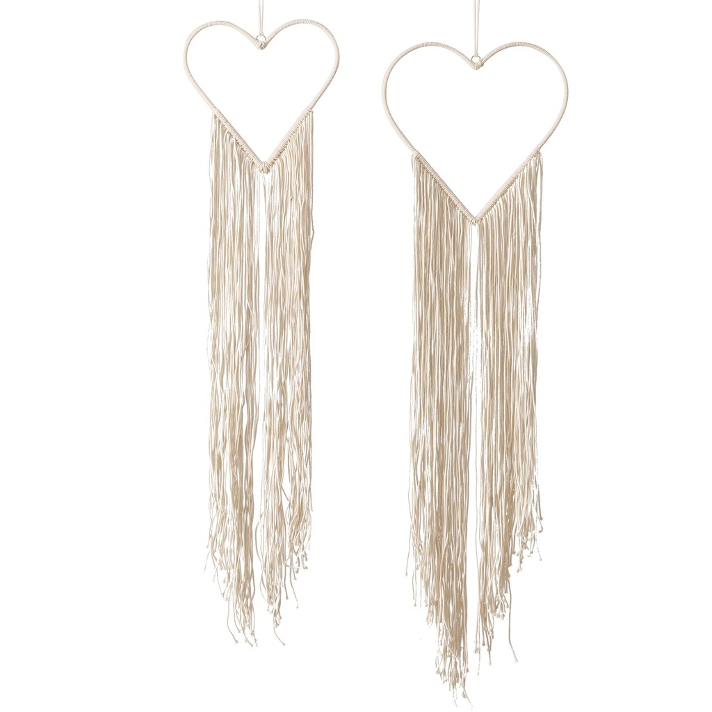 Coeur en Macramé Heena