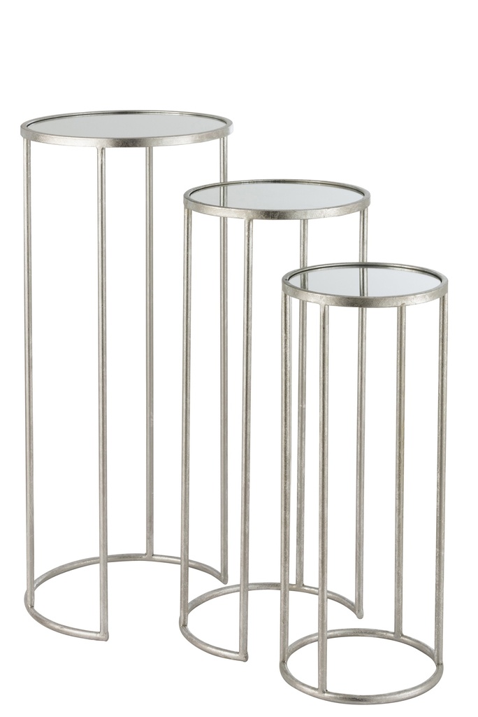 Sellette Ronde Gigogne - Miroir (Grand)