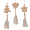 Coeur, Étoile & Sapin à Suspendre 