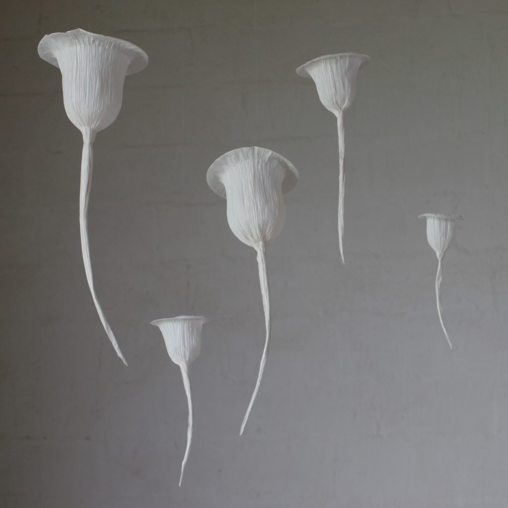 Fleur Papier - Clochette Ouverte (mobile) (Grand)