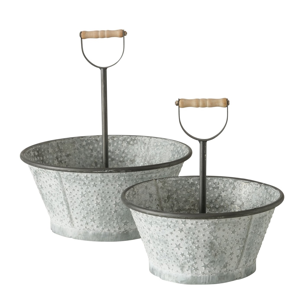 Porte-Plantes - Bassine Etoilées (Grand)