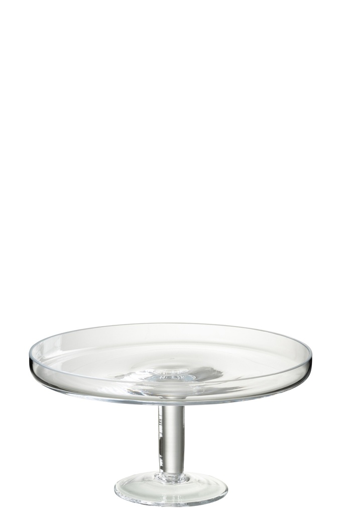 Plat à Gâteau en Verre