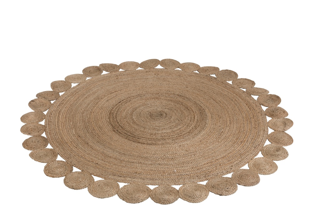 Tapis Rond Jute - 220x220