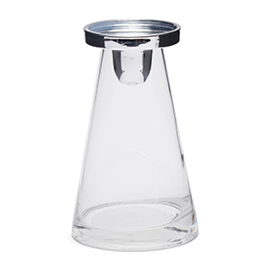 Bougeoir en Verre - Cônique (Grand)