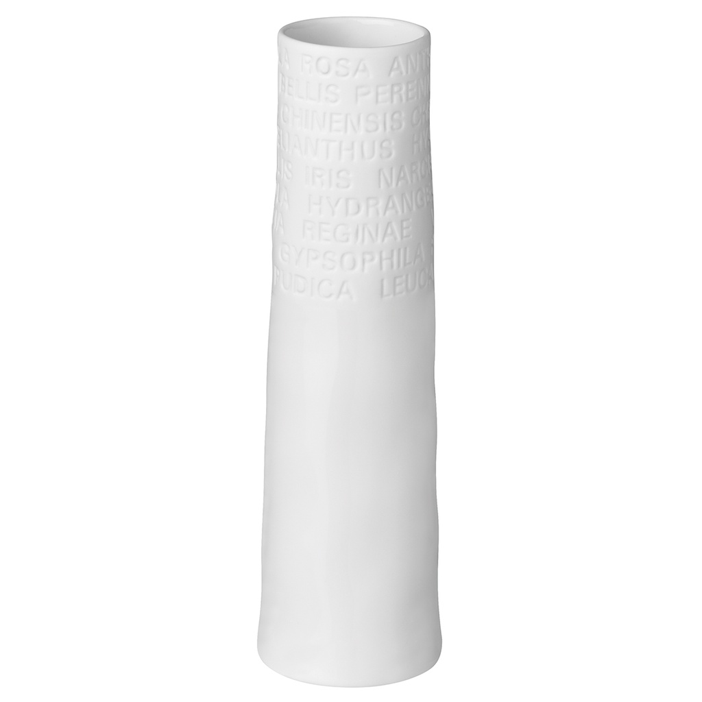 Vase en Porcelaine - Mots en Fleurs