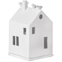 Photophore en Porcelaine - Maison & Oiseaux