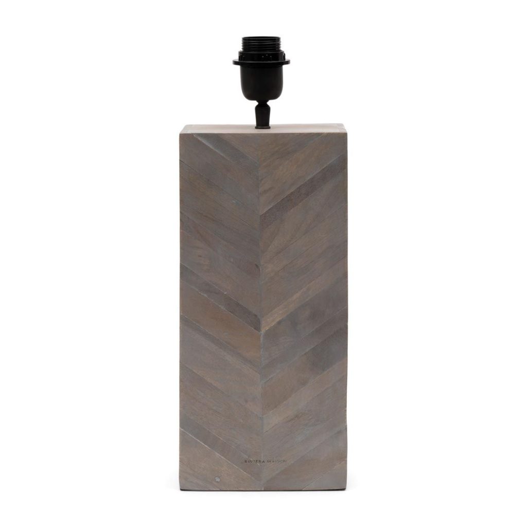 Pied de lampe en bois « Ontario »