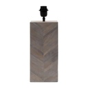 Pied de lampe en bois « Ontario »