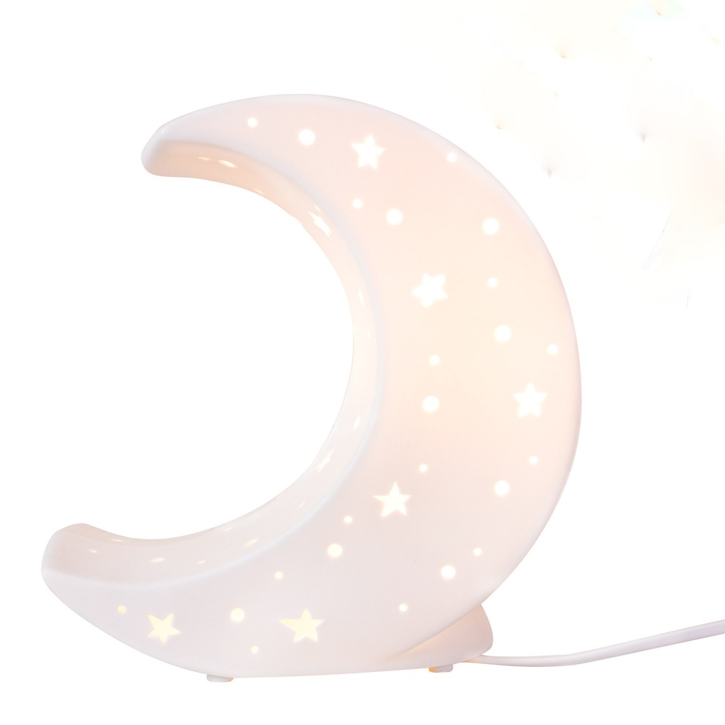 Lampe en Porcelaine - Lune