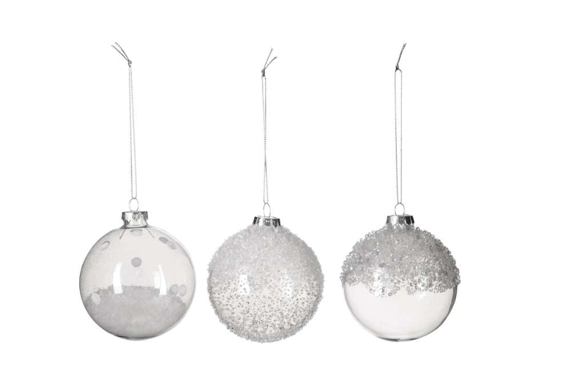 Boule de Noël - Neige