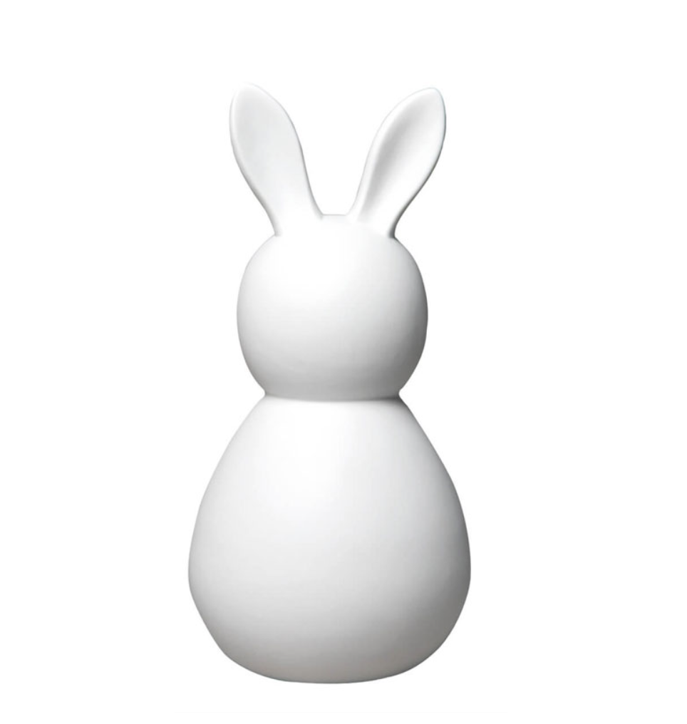 Lapin en Porcelaine - Blanc
