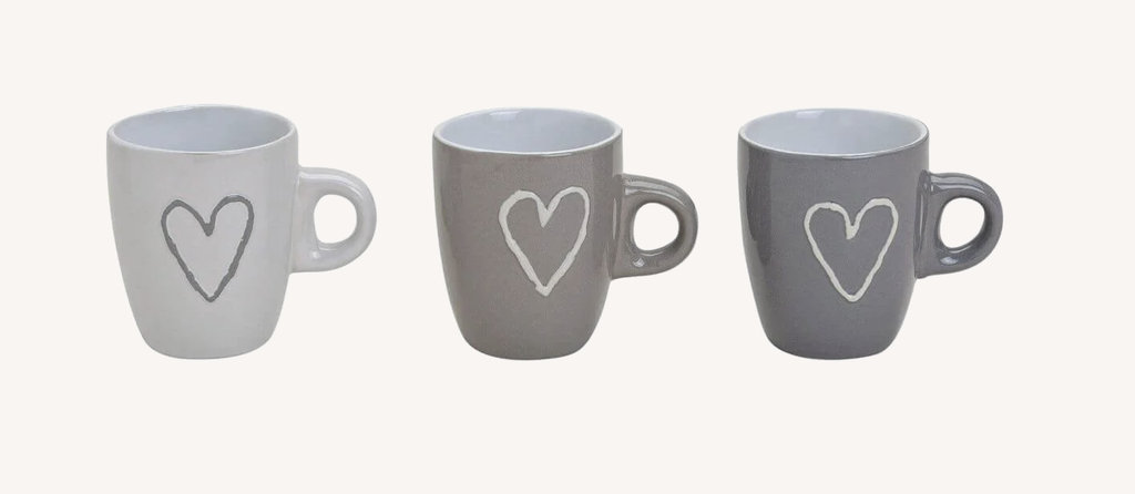 Tasse Coeur - Espresso (Beige)