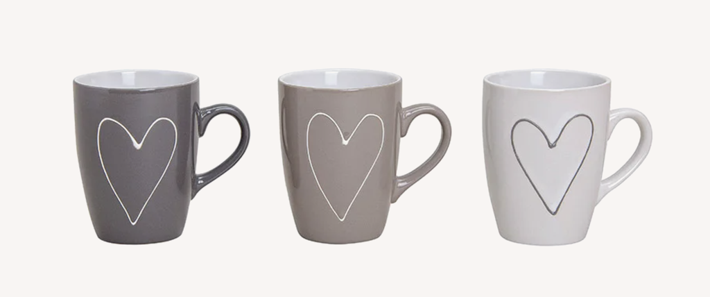 Tasse Coeur - Café (Beige)