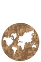 Map Monde - Bois