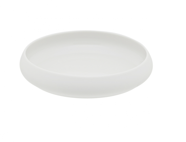 DEGRENNE - Petite Assiette Cocotte Gourmet Sable - Blanc (18 cm)