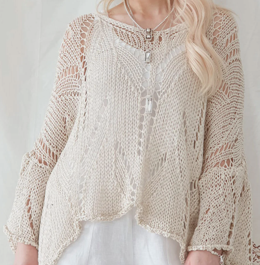 BYPIAS - Pull Tricot Evy (sand)
