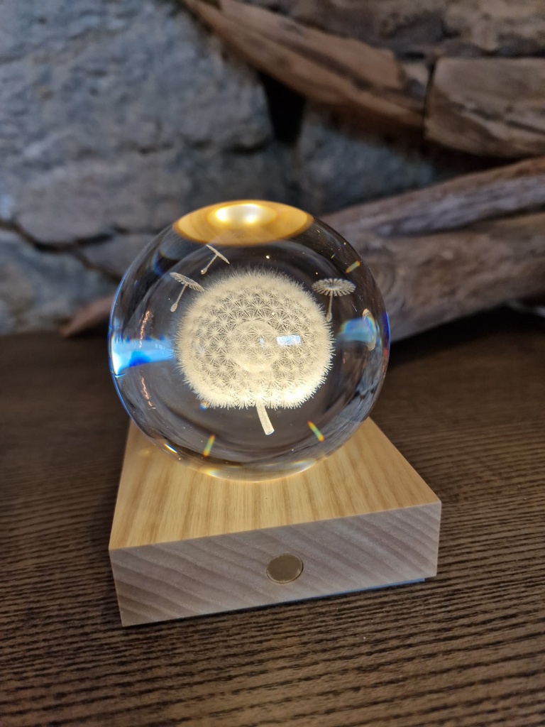 Boule Lumineuse - Pissenlit