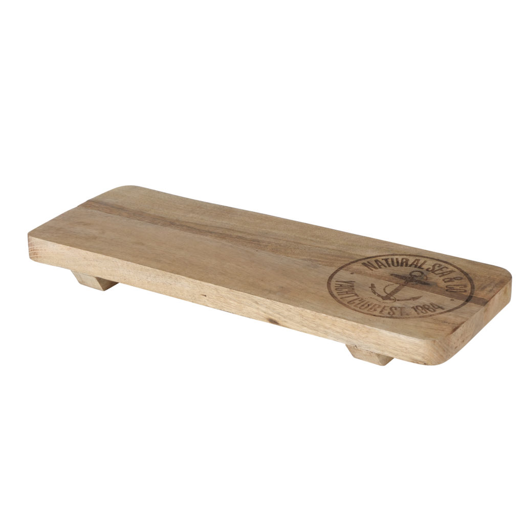 Planche sur pied en bois - Ancre