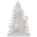 Décoration de Noël - Sapin, Renne & Faon Blanc