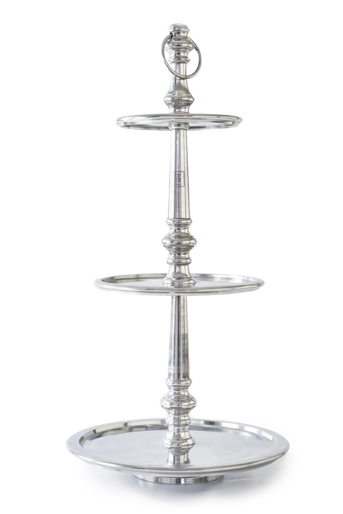 Plateau 3 étages en aluminium